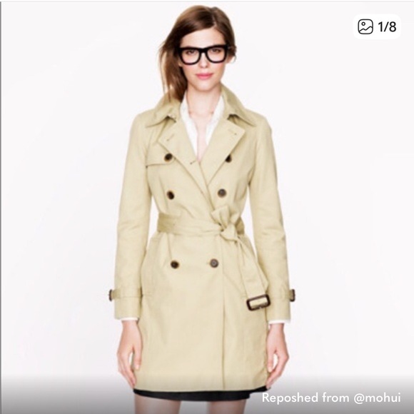 Jcrew Collection Icon Trench Coat - Picture 3 of 7